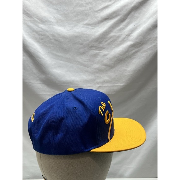 NEW Golden State Warriors Mitchell & Ness Snapback Cropped Logo Hat Cap - Picture 3 of 9